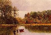 Albert Bierstadt Albert Bierstadt's art oil painting artist